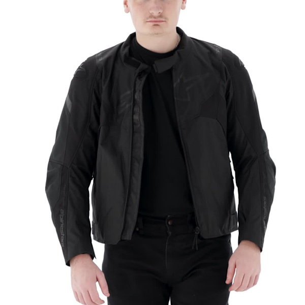 Alpinestars T-Jaws V4 Waterproof Textile Jacket - Black / Black